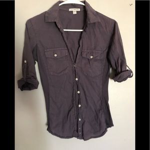 James Perse Size 1 Dress Shirt